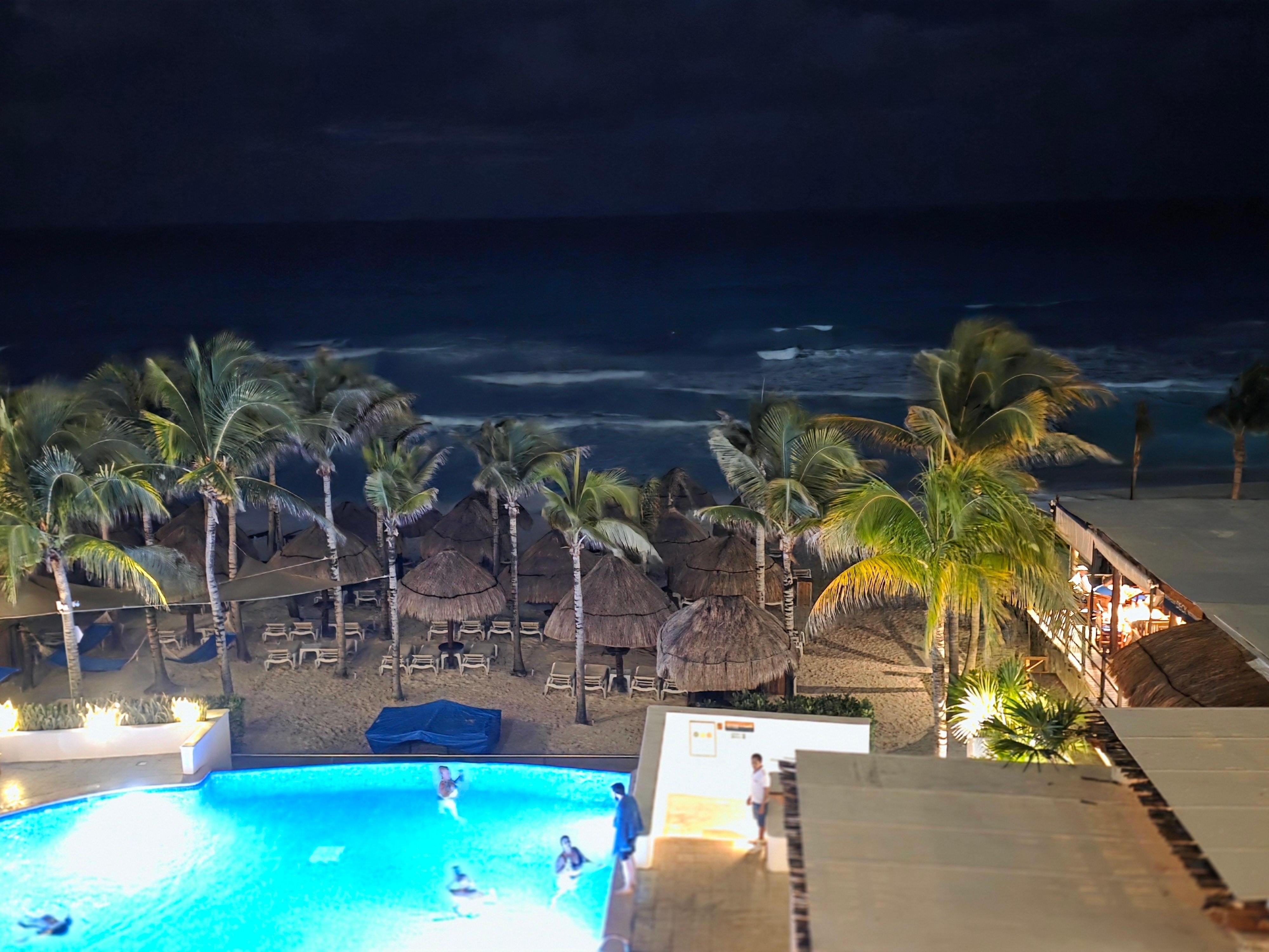 View from our balcony