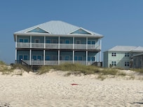 View from the beach