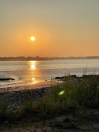 Sunset at Fort Foster, best kept secret at Kittery Point.