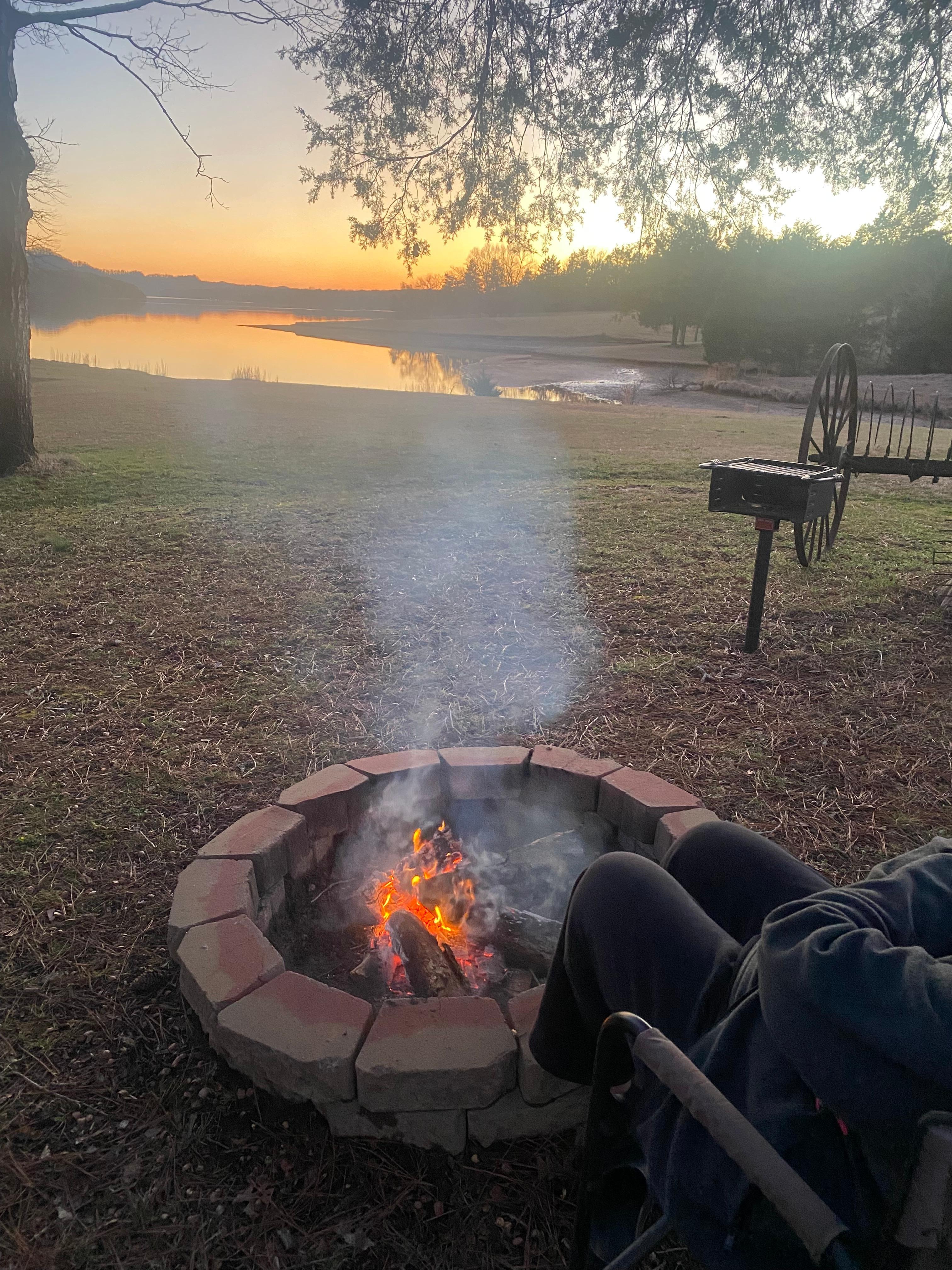 Winnie and marshmallow roast. 