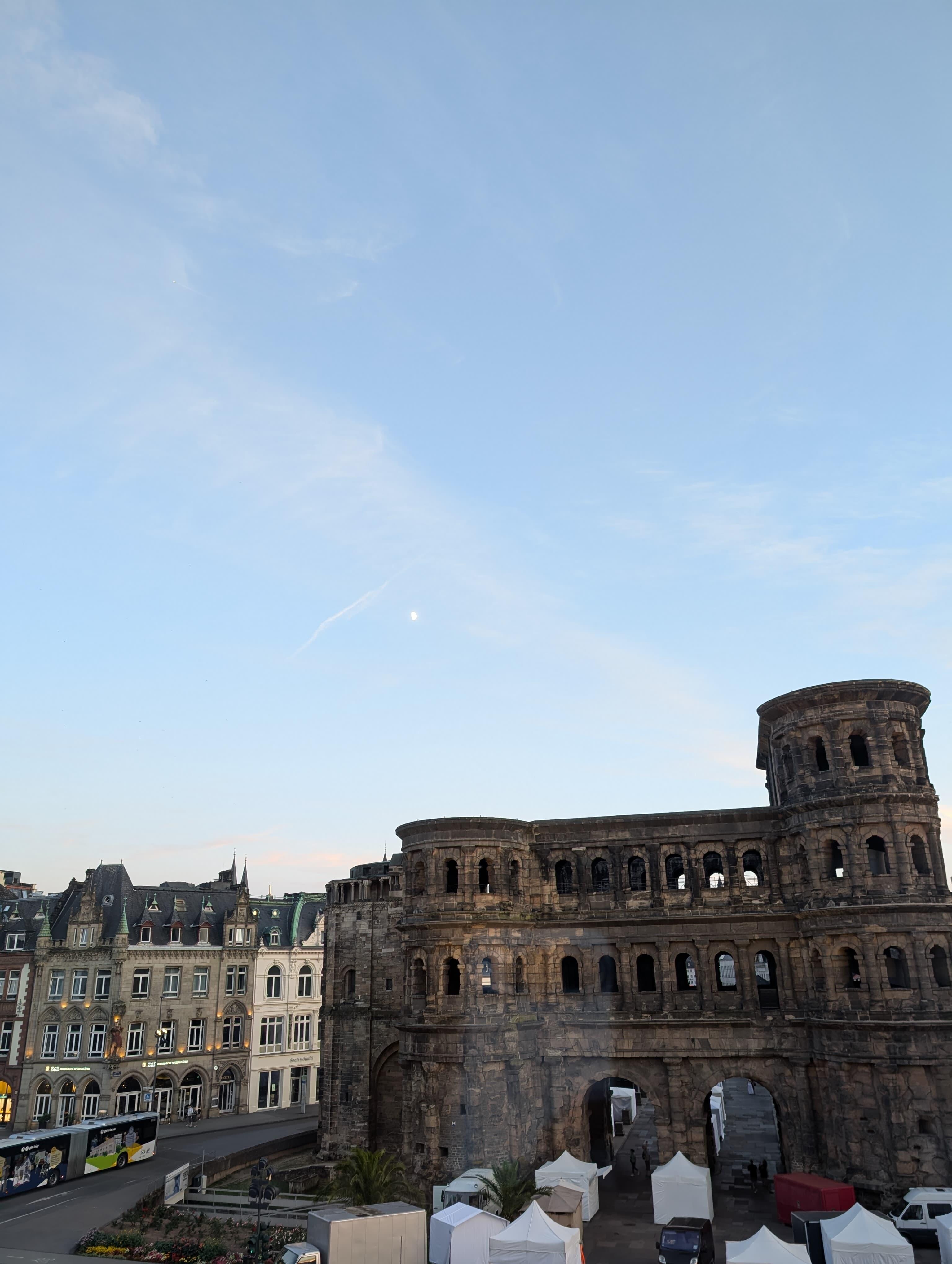 Ausblick vom Zimmer!