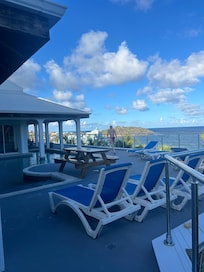 Pool patio