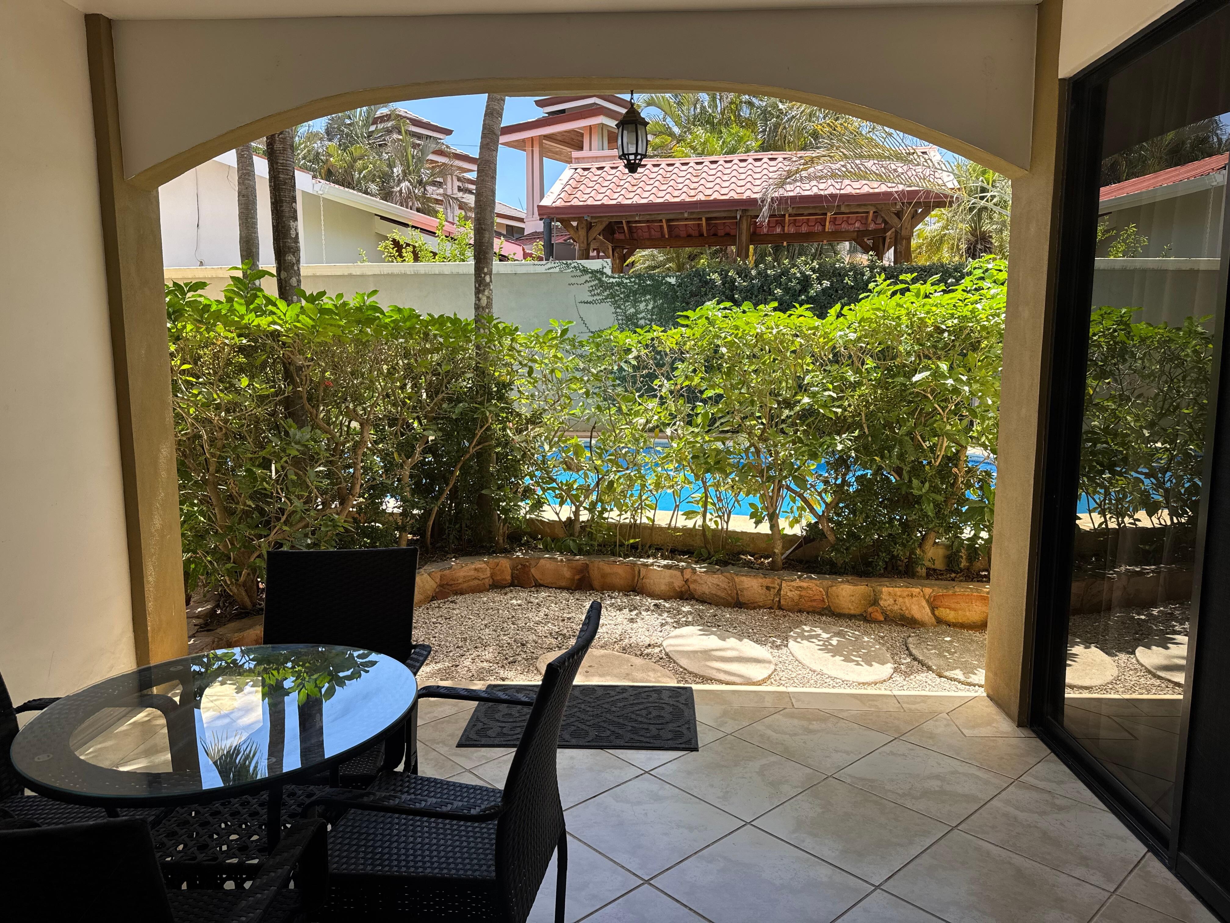 View from the living room 