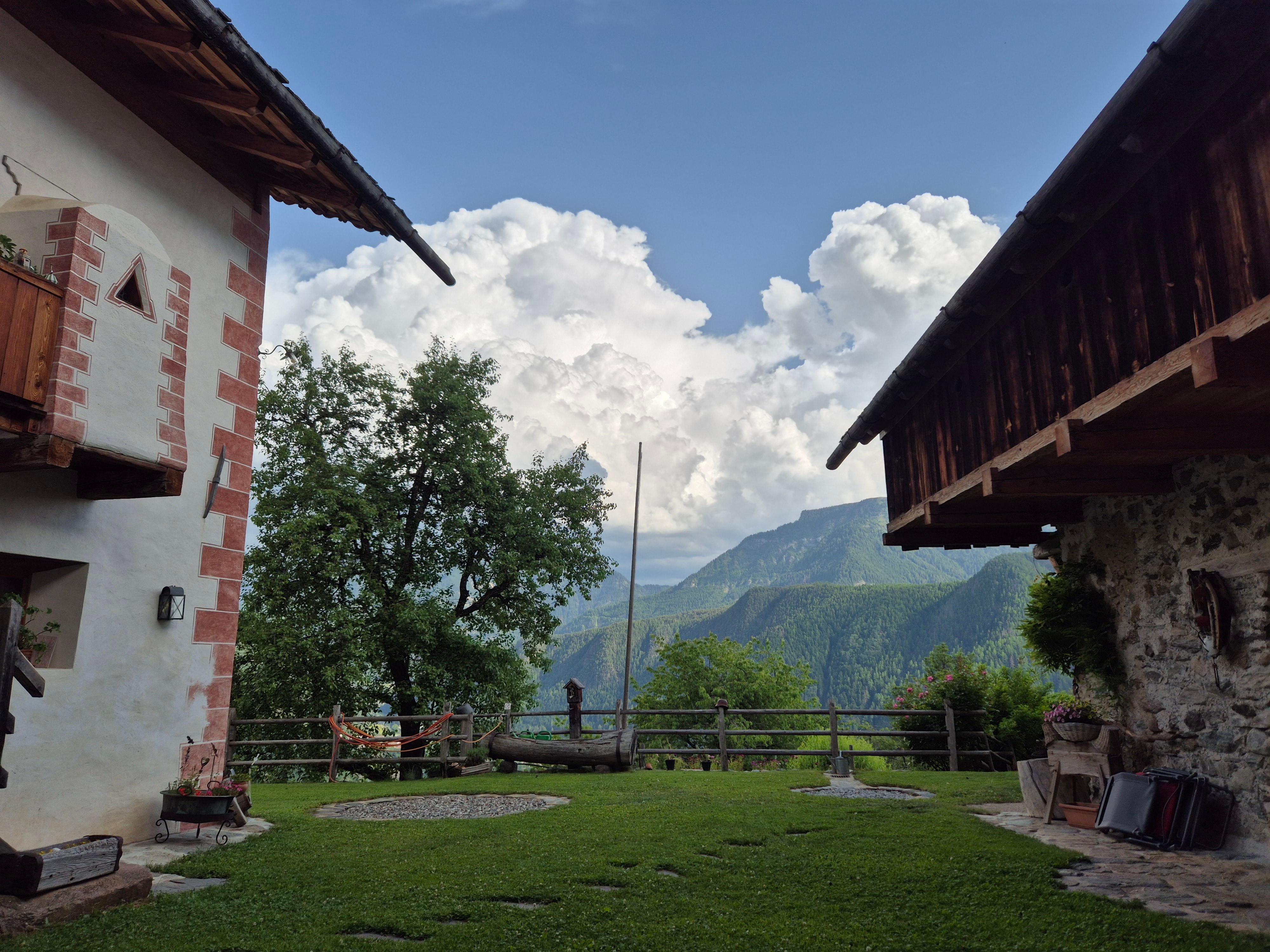 Uitzicht vanaf het appartement.