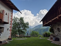 Uitzicht vanaf het appartement.