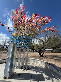 Art in park -walking loop