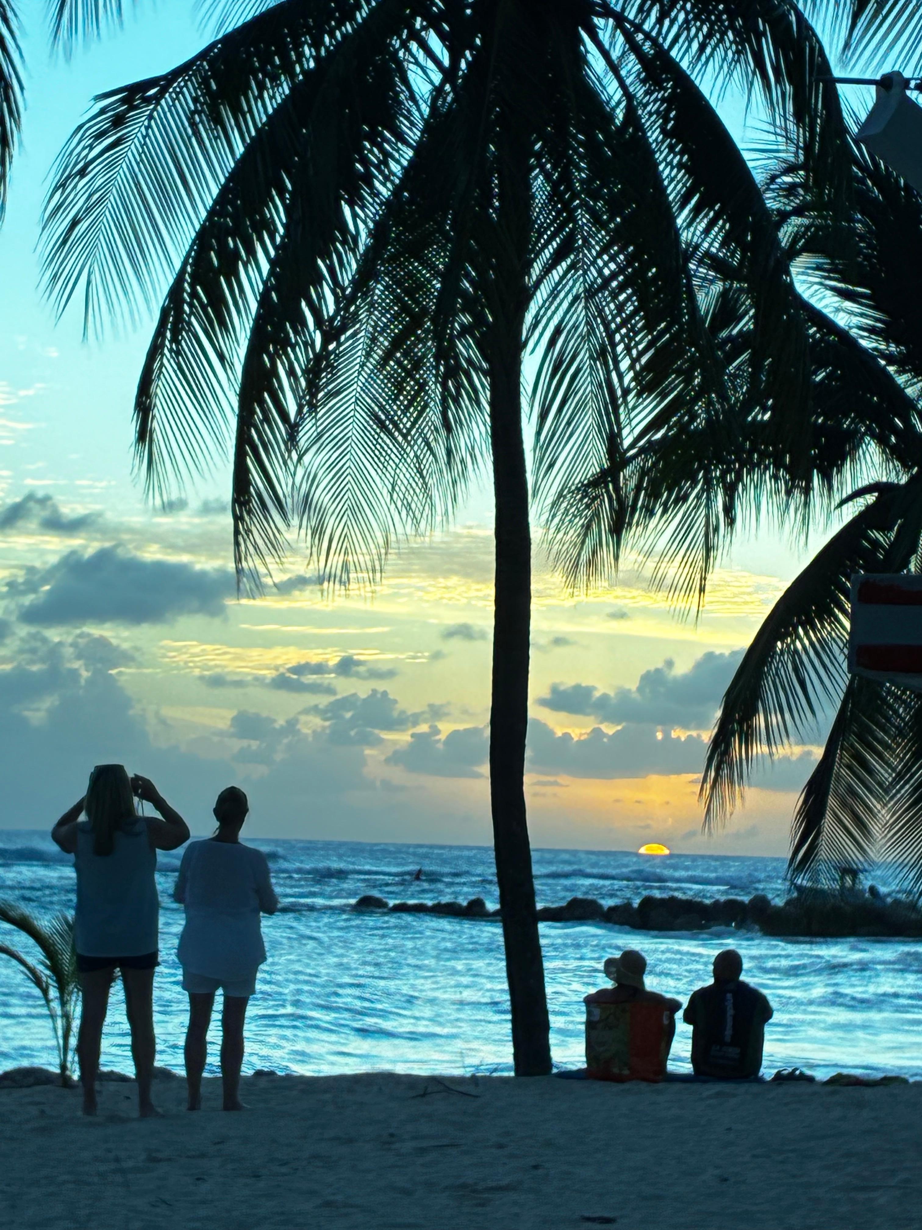 Sunsets were spectacular!