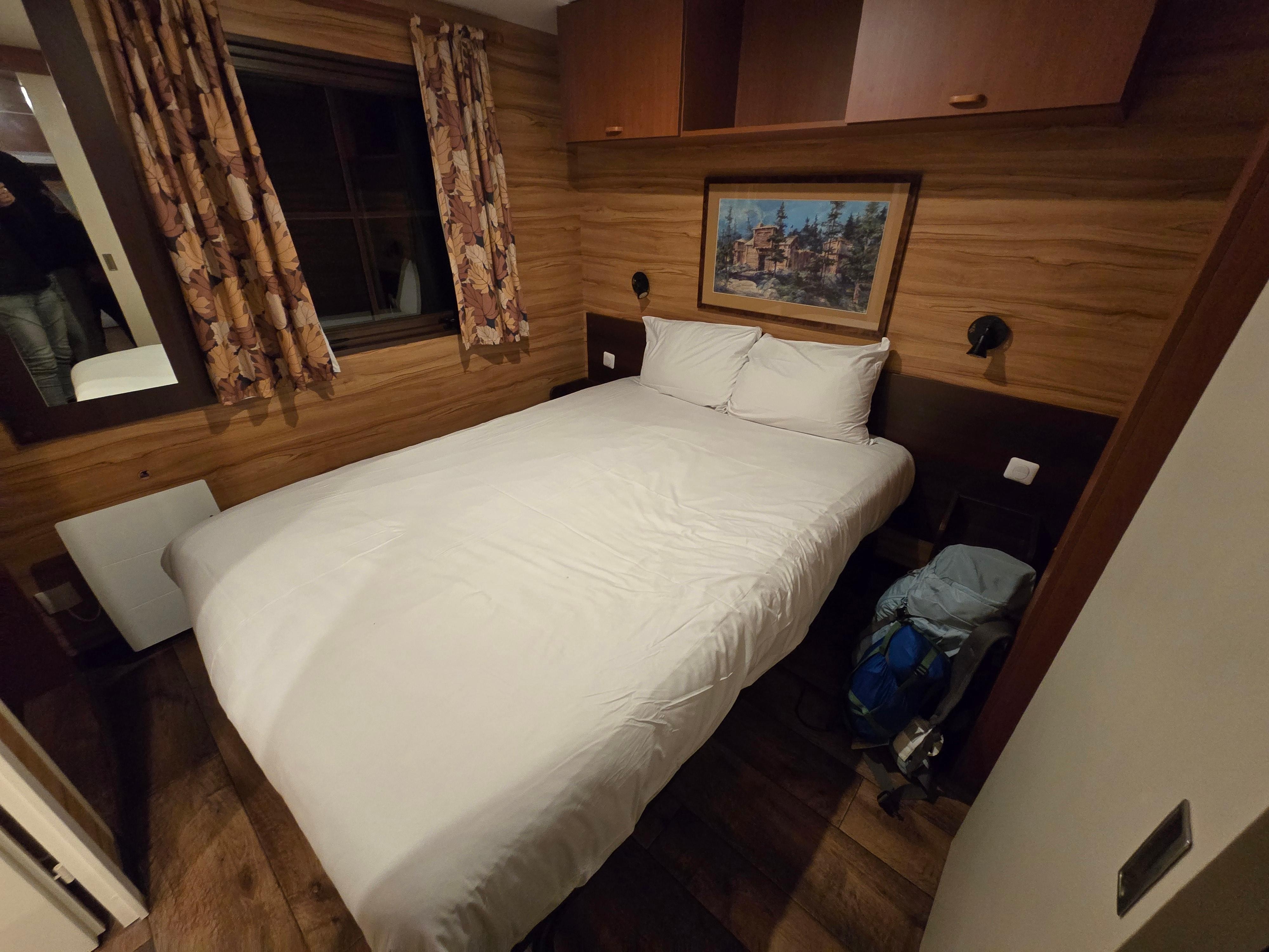 The cabin when we arrived