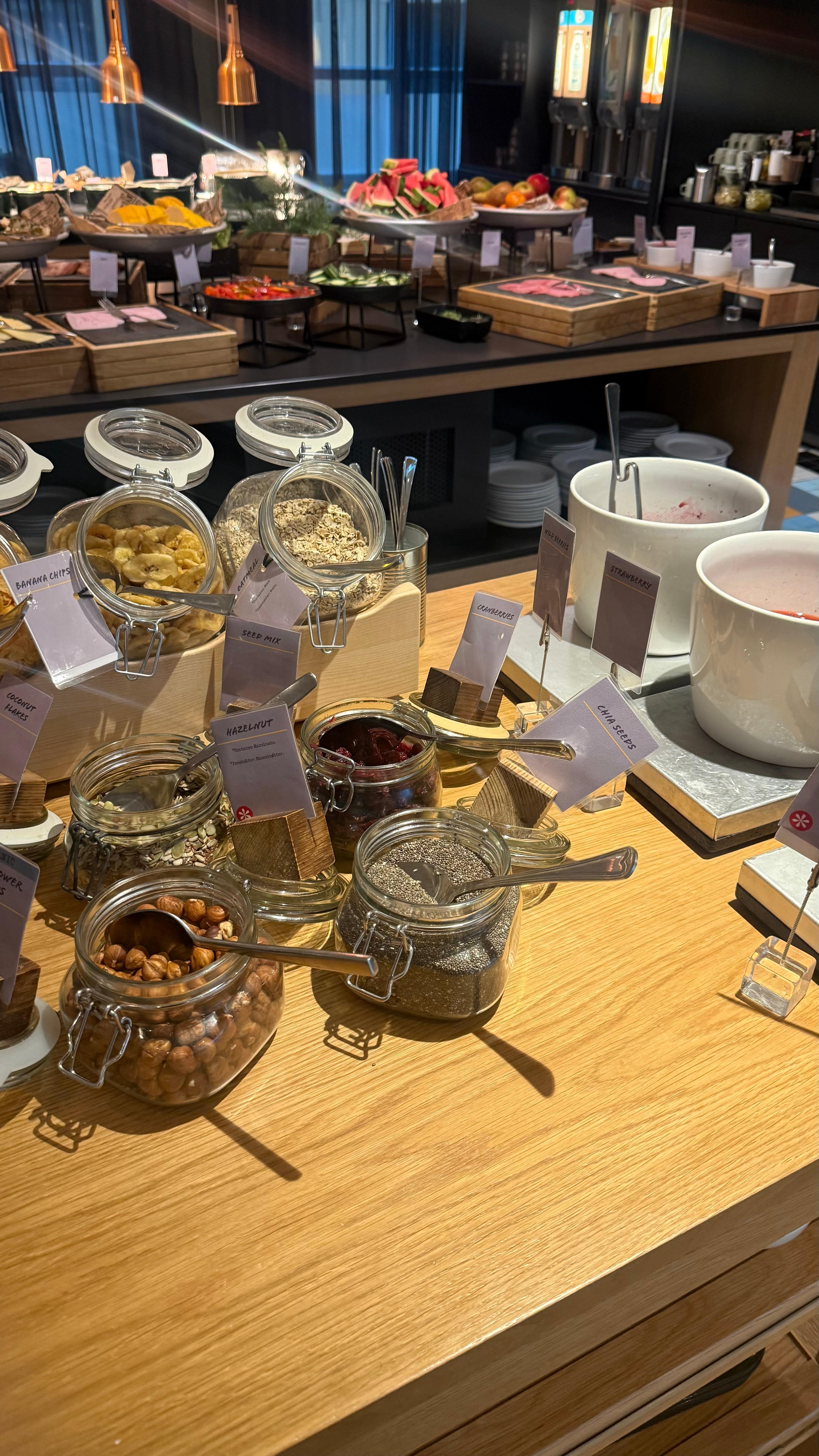 Buffet breakfast