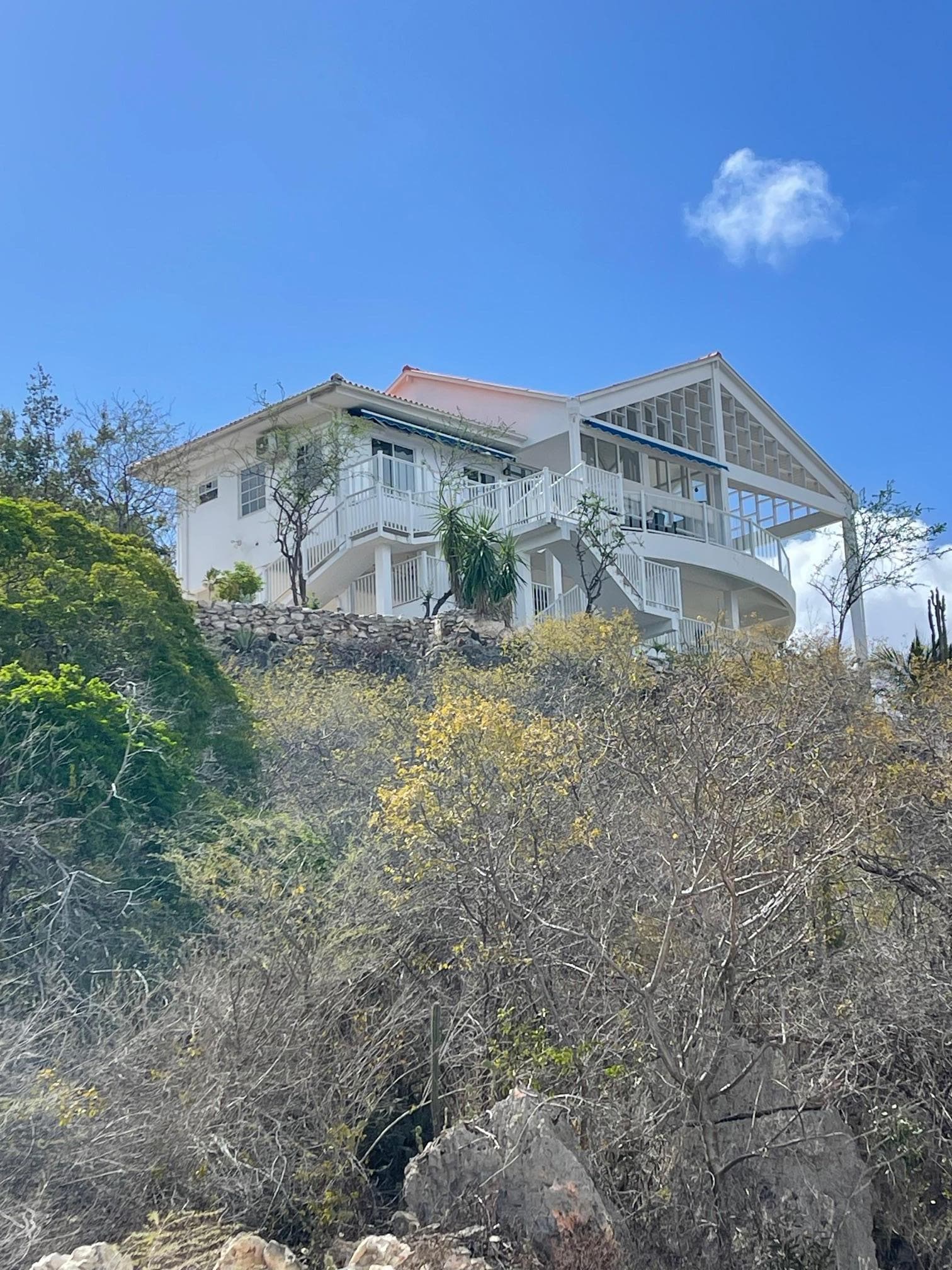 view of house on the drive in