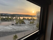 Lever du soleil depuis la chambre