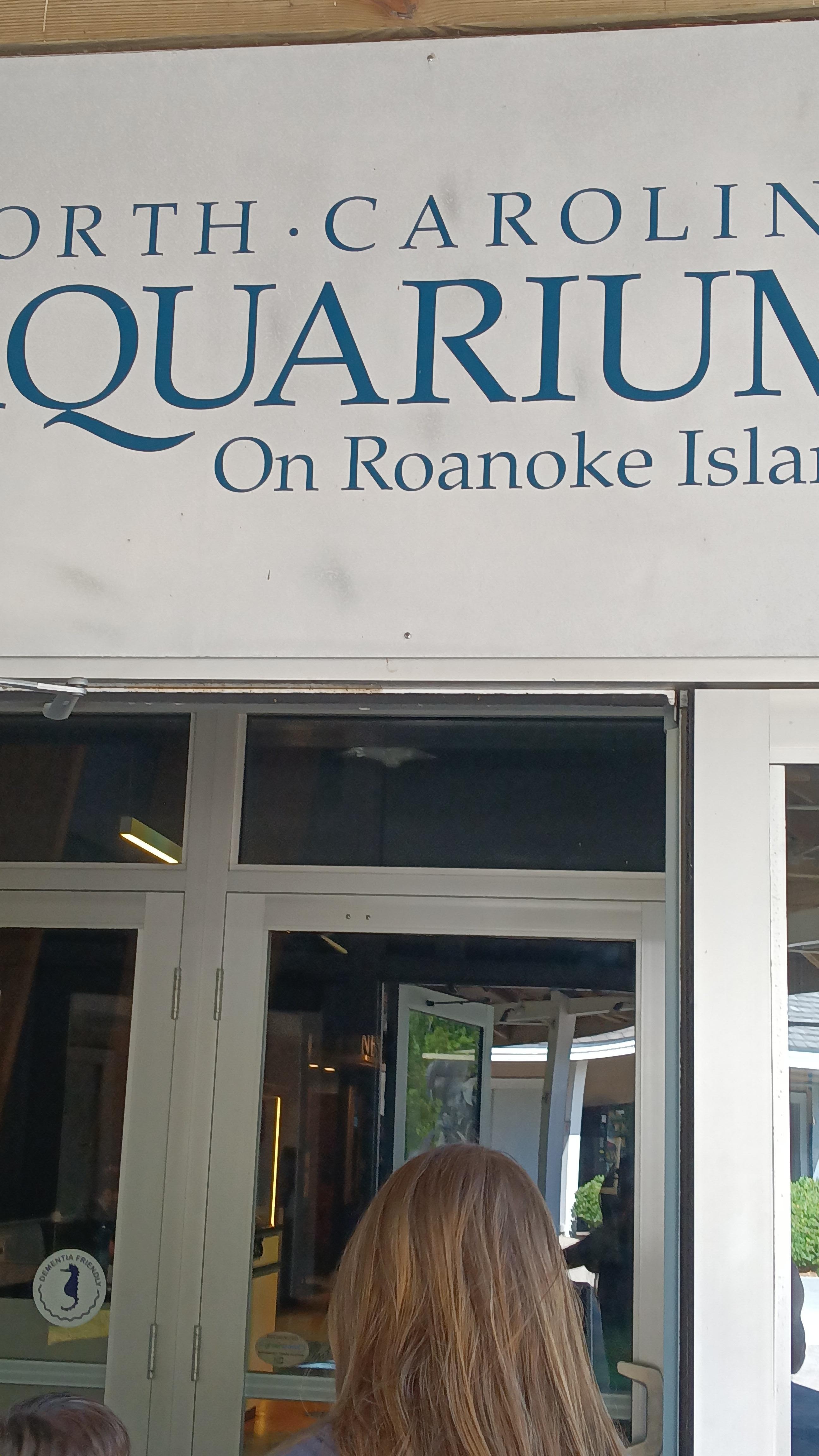 North Carolina Aquarium on Roanoke Island was amazing 