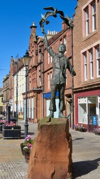 High Street in Dunbar.