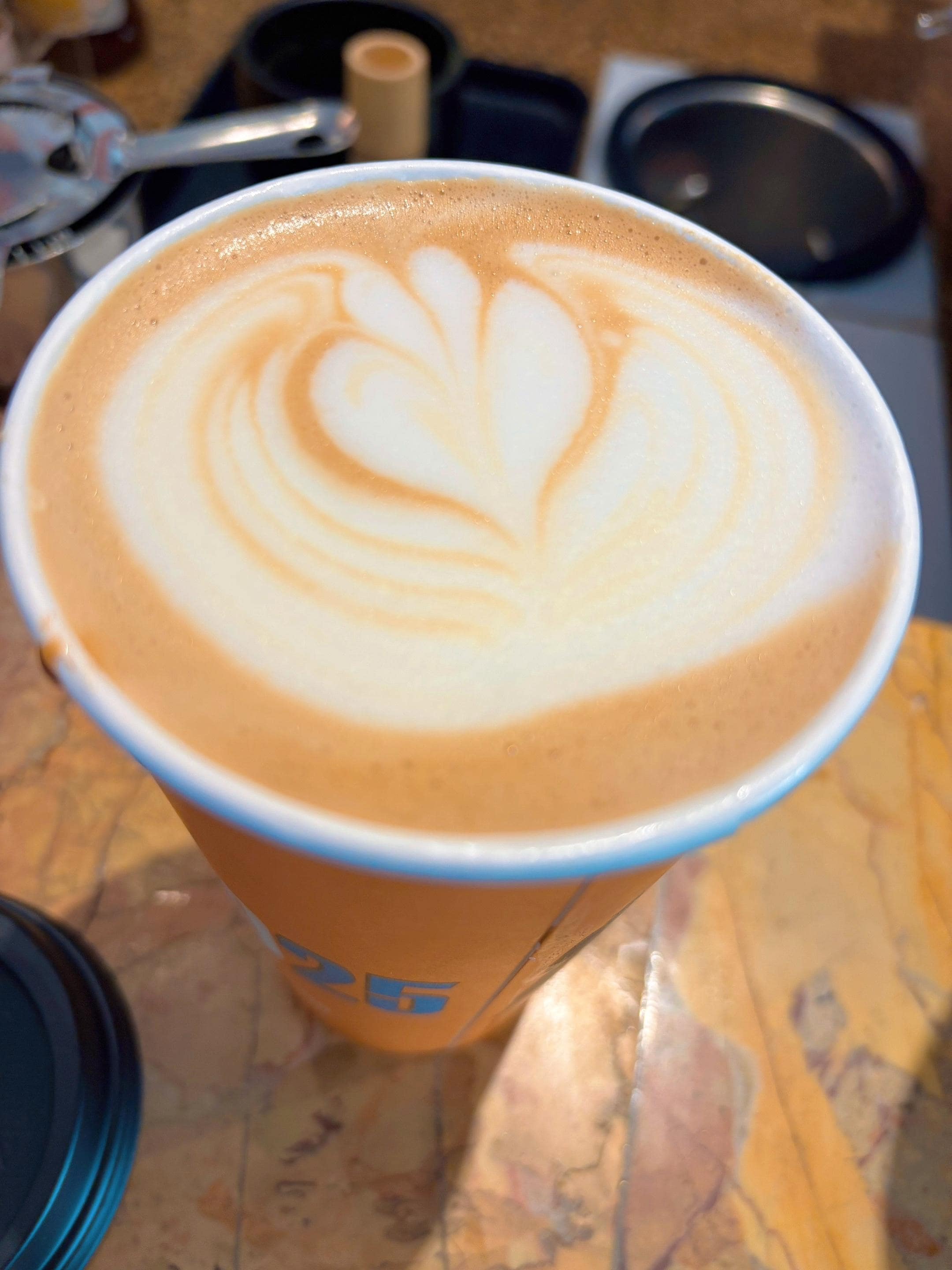 Caffe Ladro right beside the Hotel