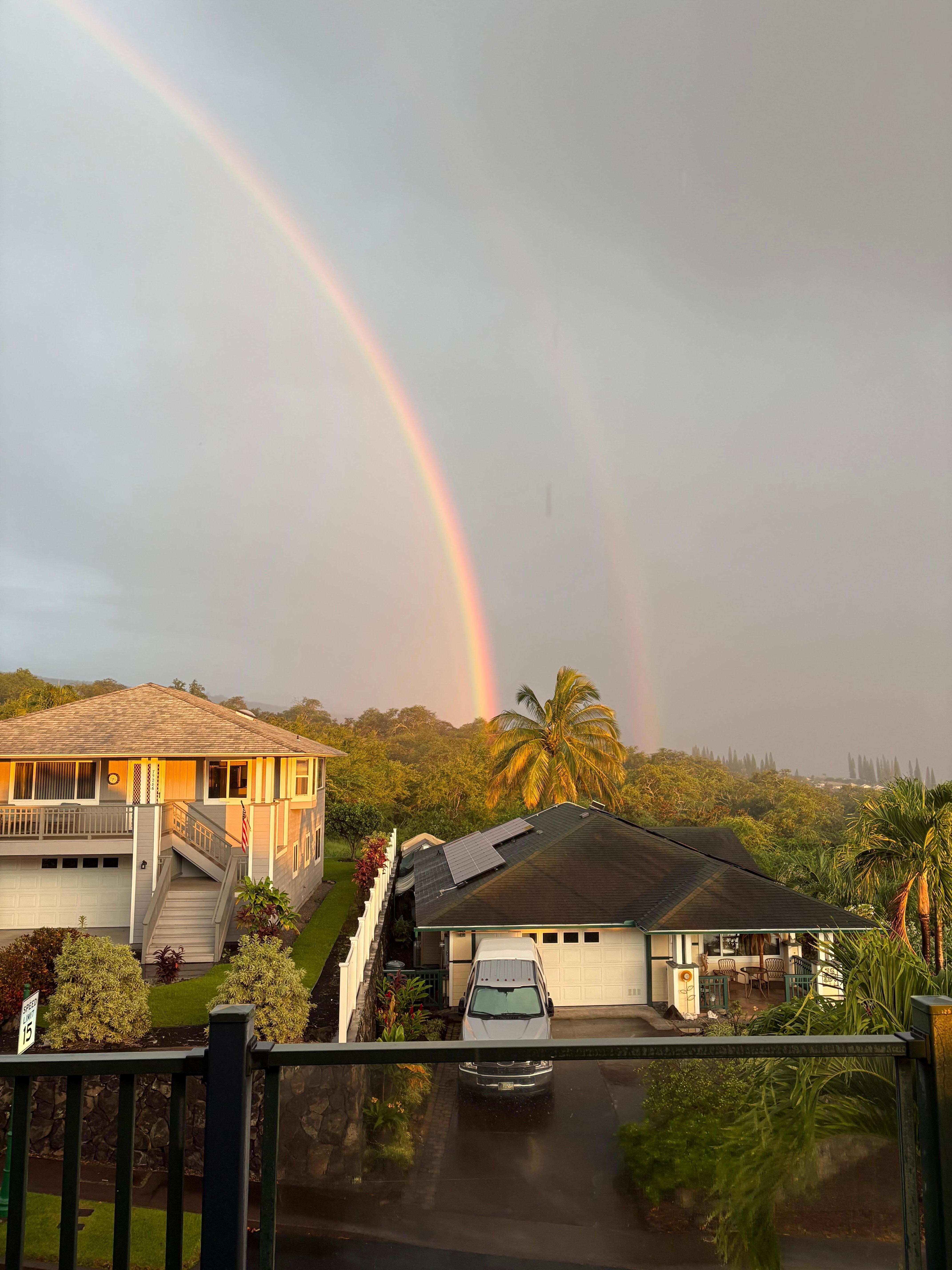 You from the house lanai