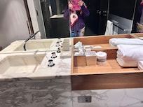 Lots of space to put toiletries