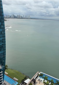 View from room balcony