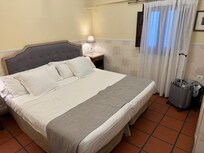 Comfortable bed but spotty WiFi in the bedroom