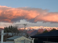 From the back deck.