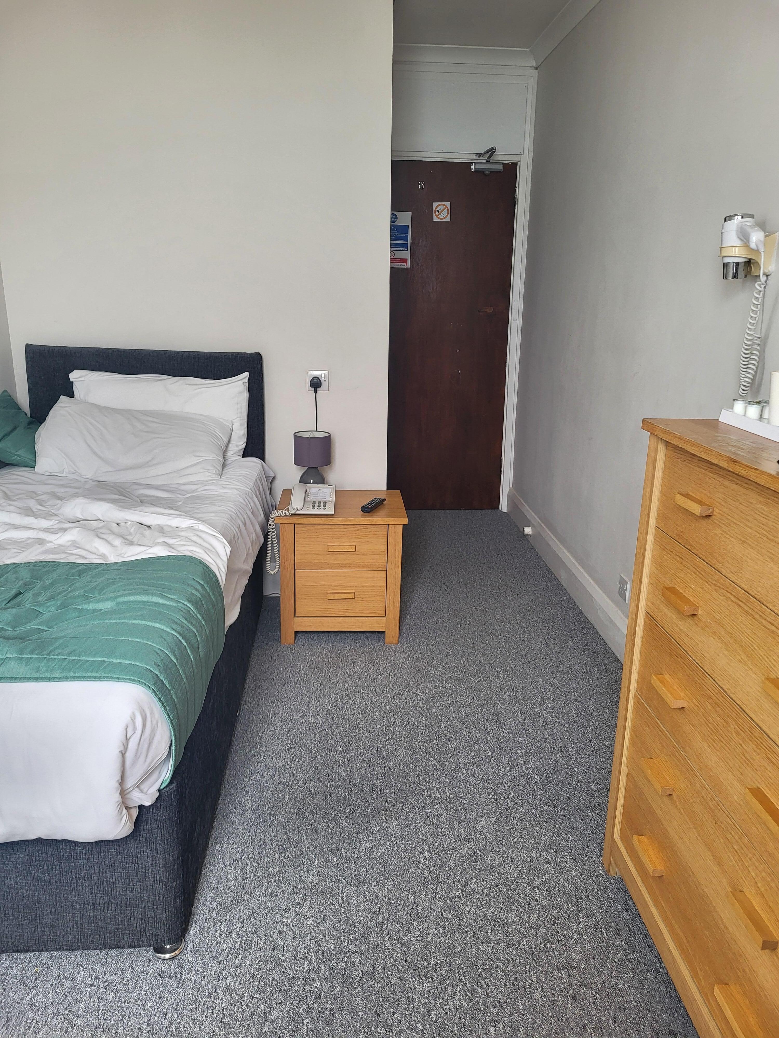 Perfect space for single visitors 