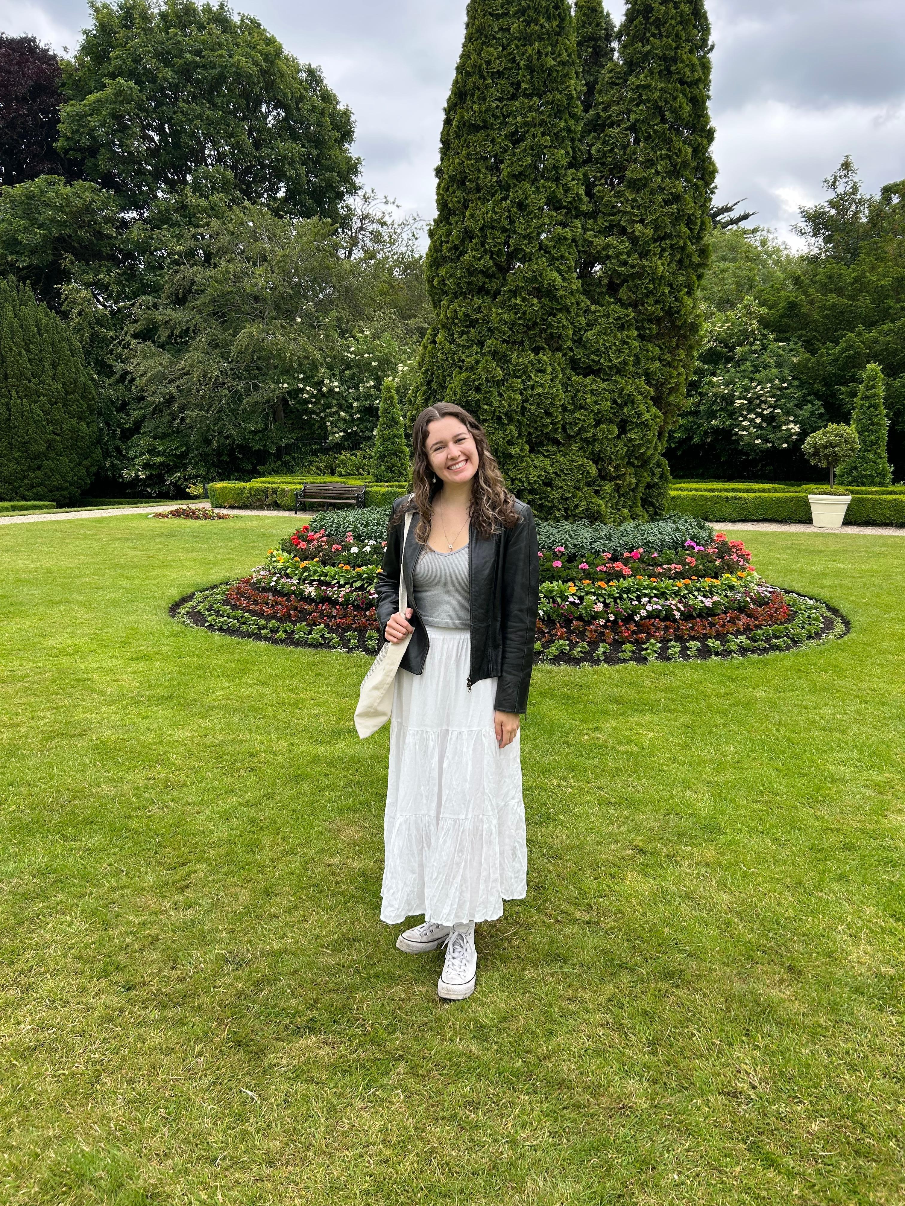 The beautiful grounds 
