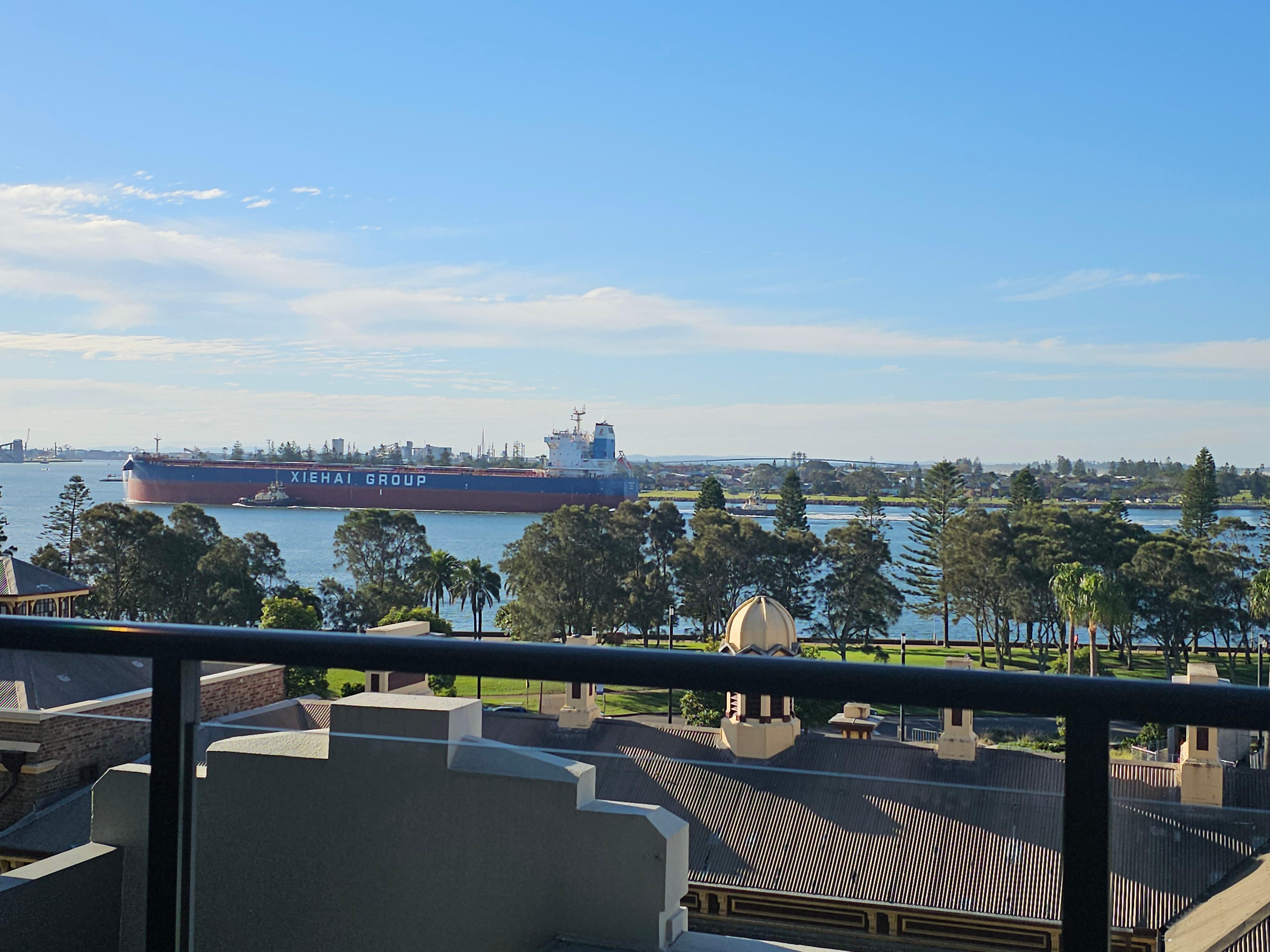 view from balcony of suite 2 