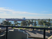 view from balcony of suite 2