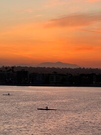 Sunrise rowing