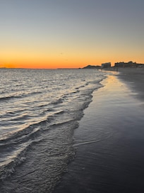Best kept secret in all of Mexico.. the Baja allows the ways to be very calm and the beach is so sandy and soft.. great place for young kids to play at the beach.