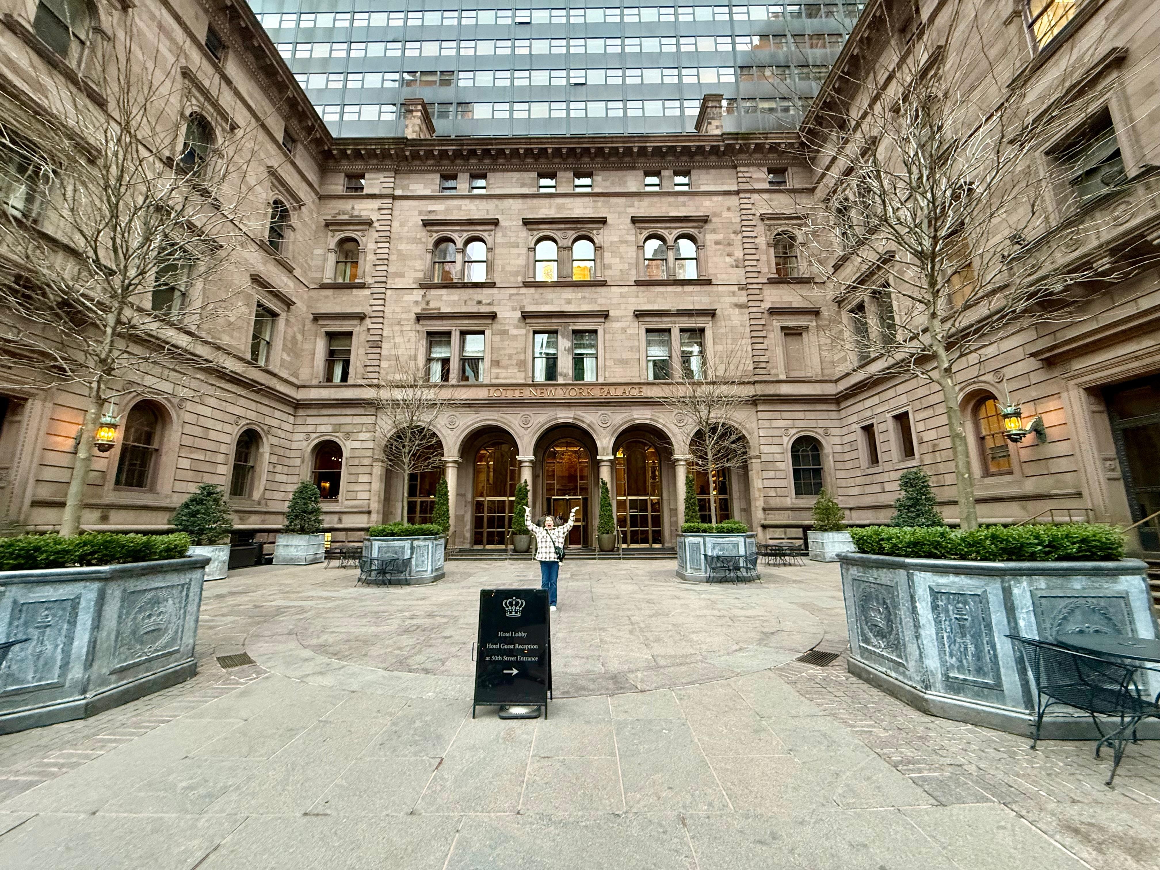 The front of Villard Mansion