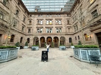 The front of Villard Mansion