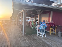 TIki Bar and smoking area
