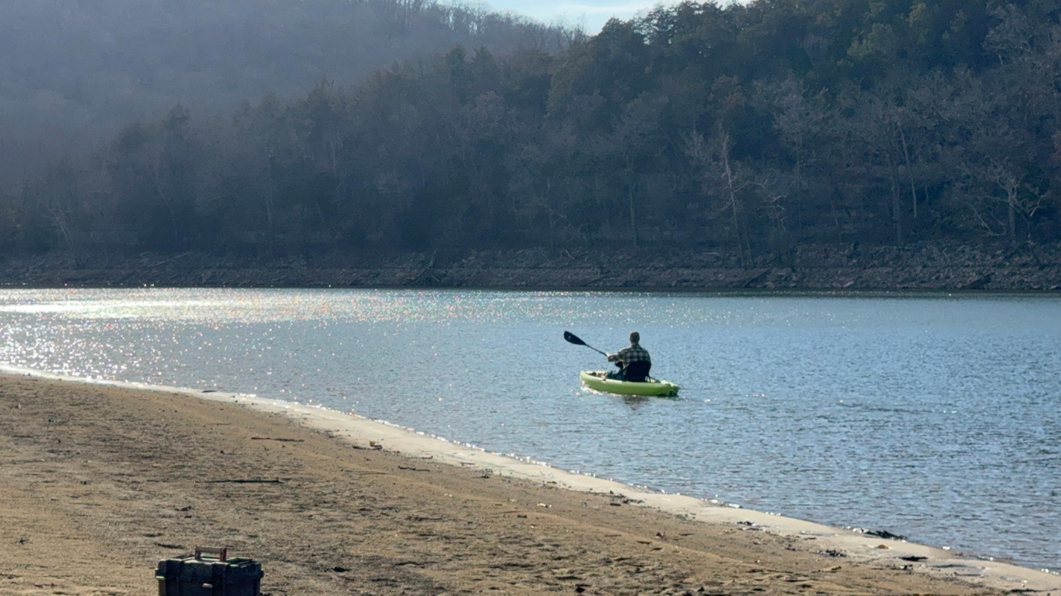 Two single kayaks are provided for a great time in nature 