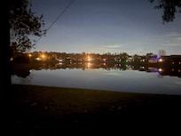 Evening view from the pool