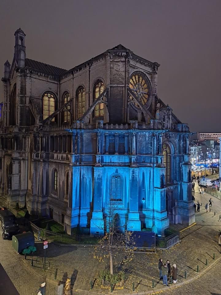 Vue de notre chambre au 3iem étage.