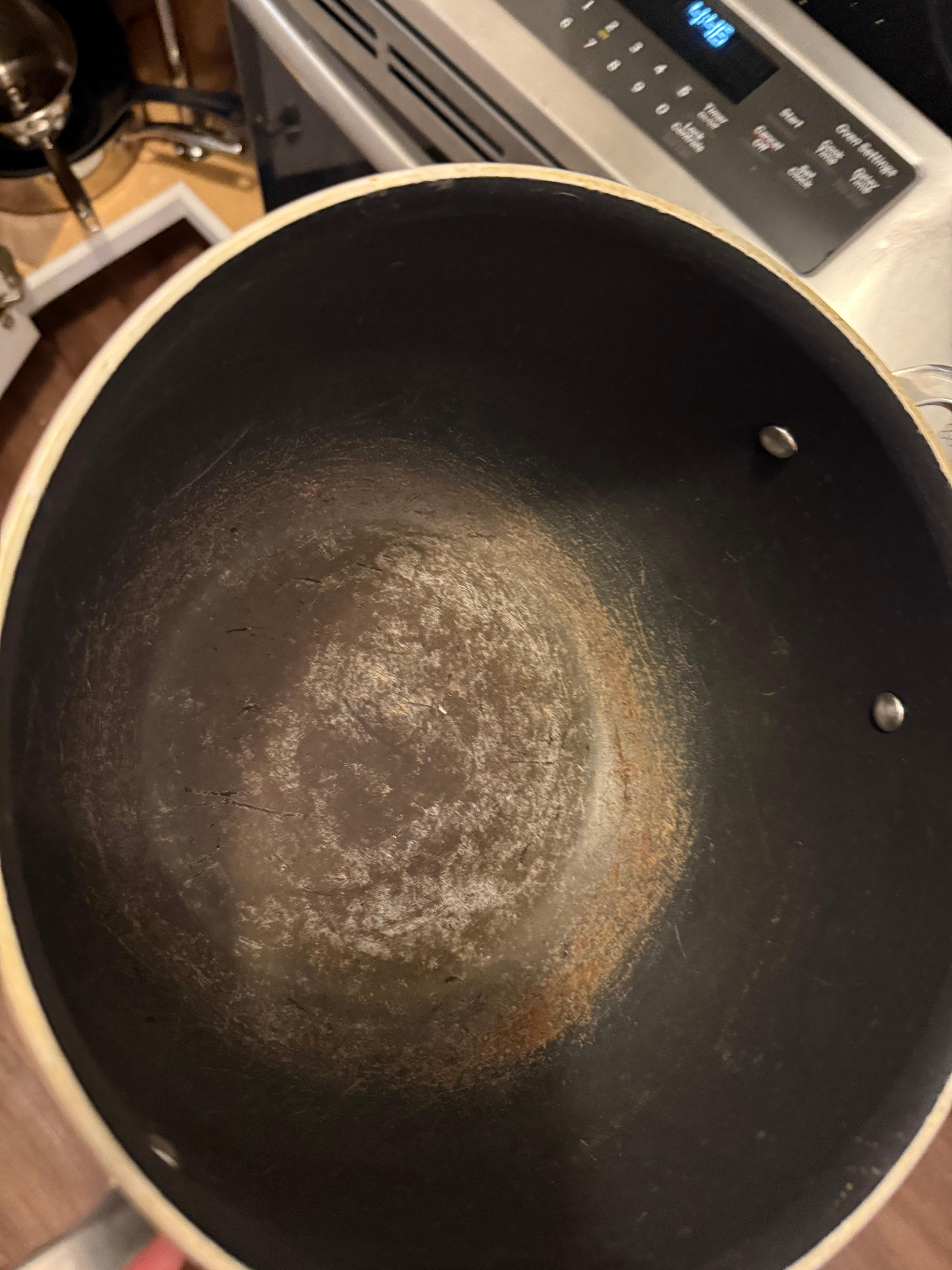 Filthy pots and pans