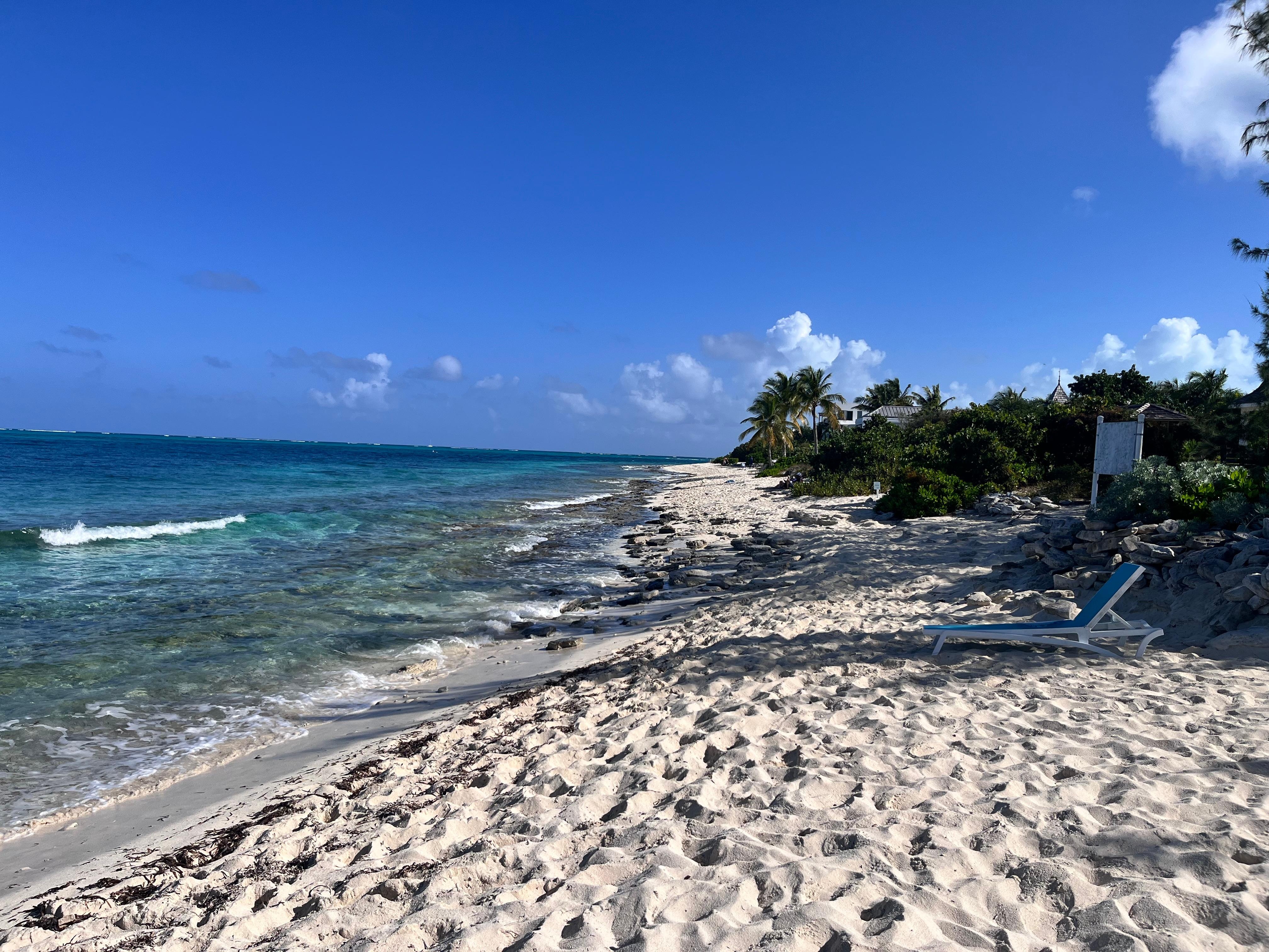 East facing view from Smith’s Reef beach. 