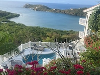 View from the top of the driveway