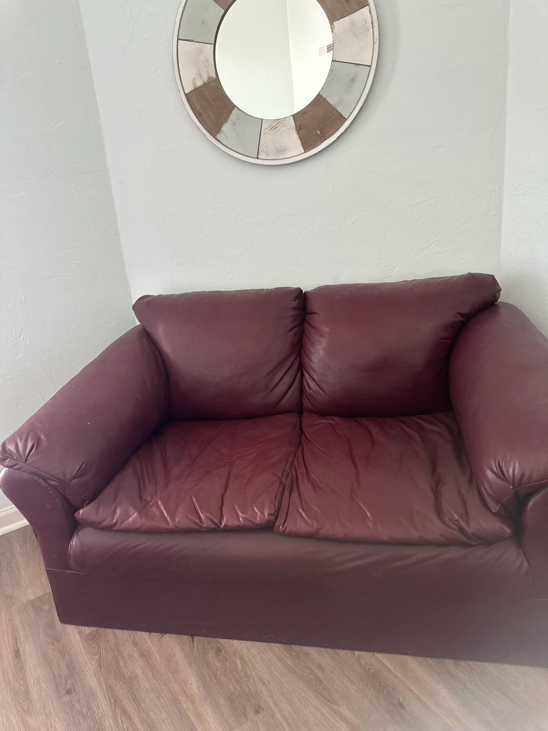 Couch upstairs not in good shape. 