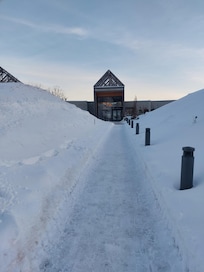 Un cadre enchanteur sous la neige