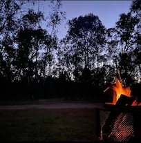 Nights by the fire were absolutely amazing