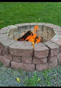 Nice clean fire pit