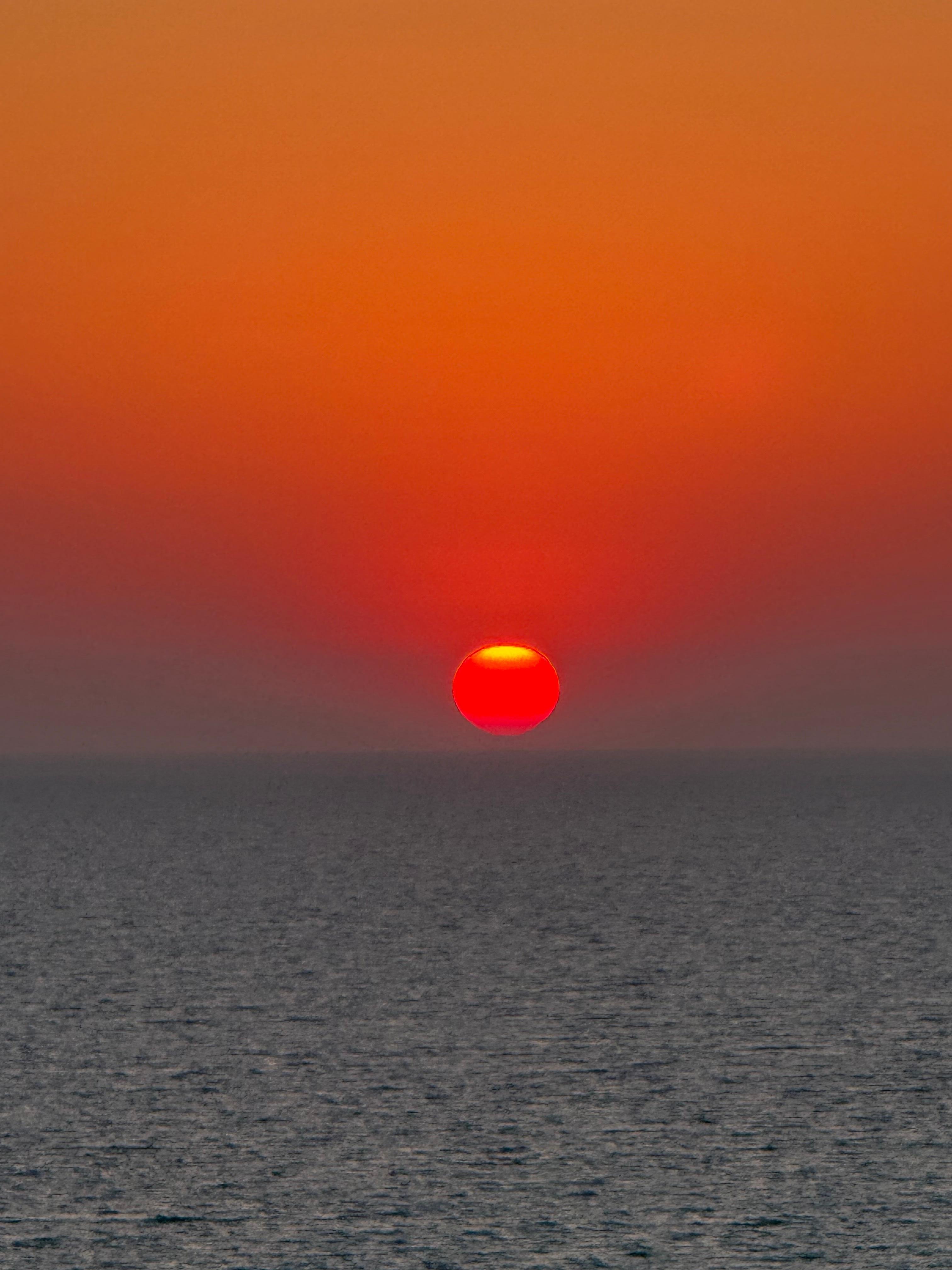 Second sunset from balcony