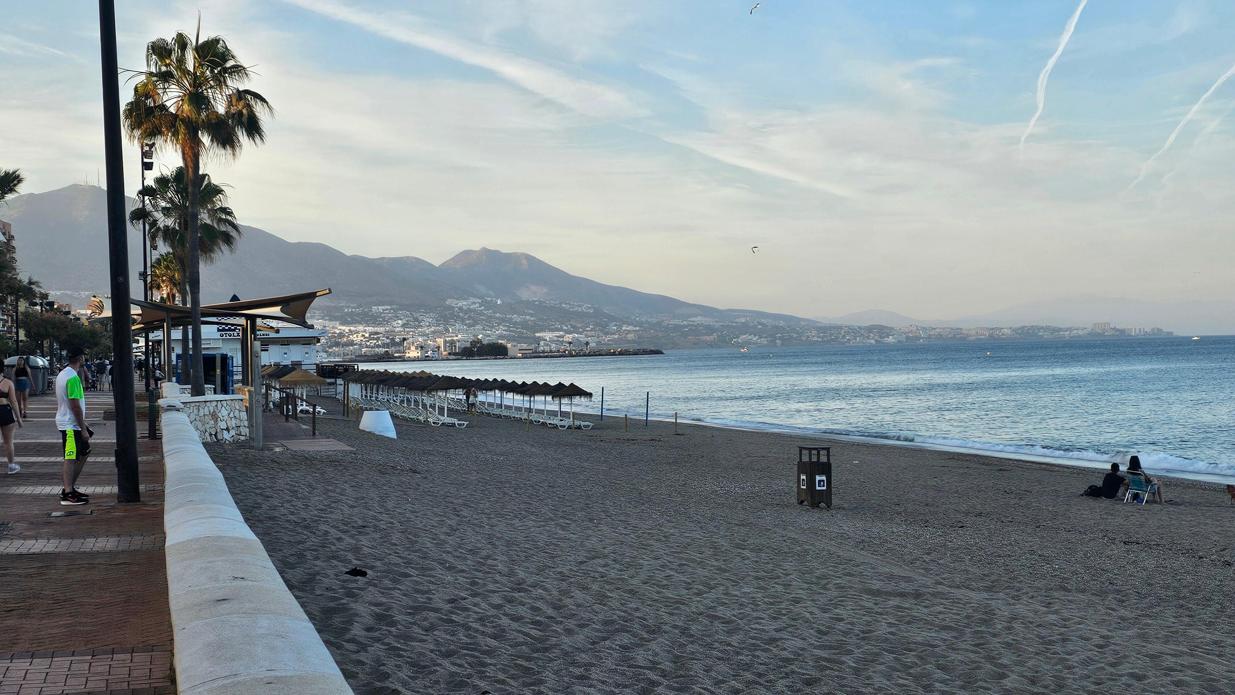 Fuengirola at twilight
