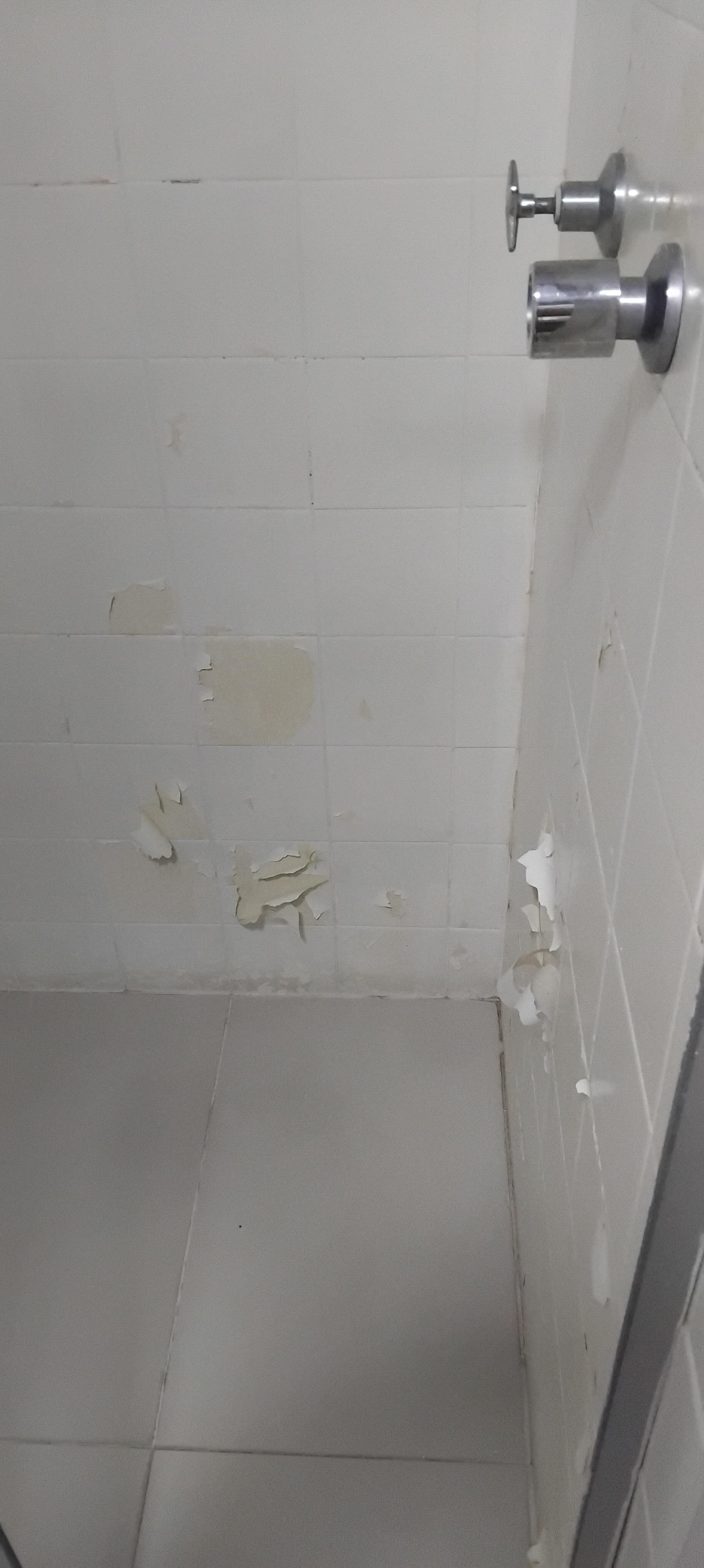 Nem banho eu tomei.