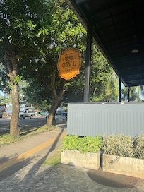 Coffee shop attached/ smoking area