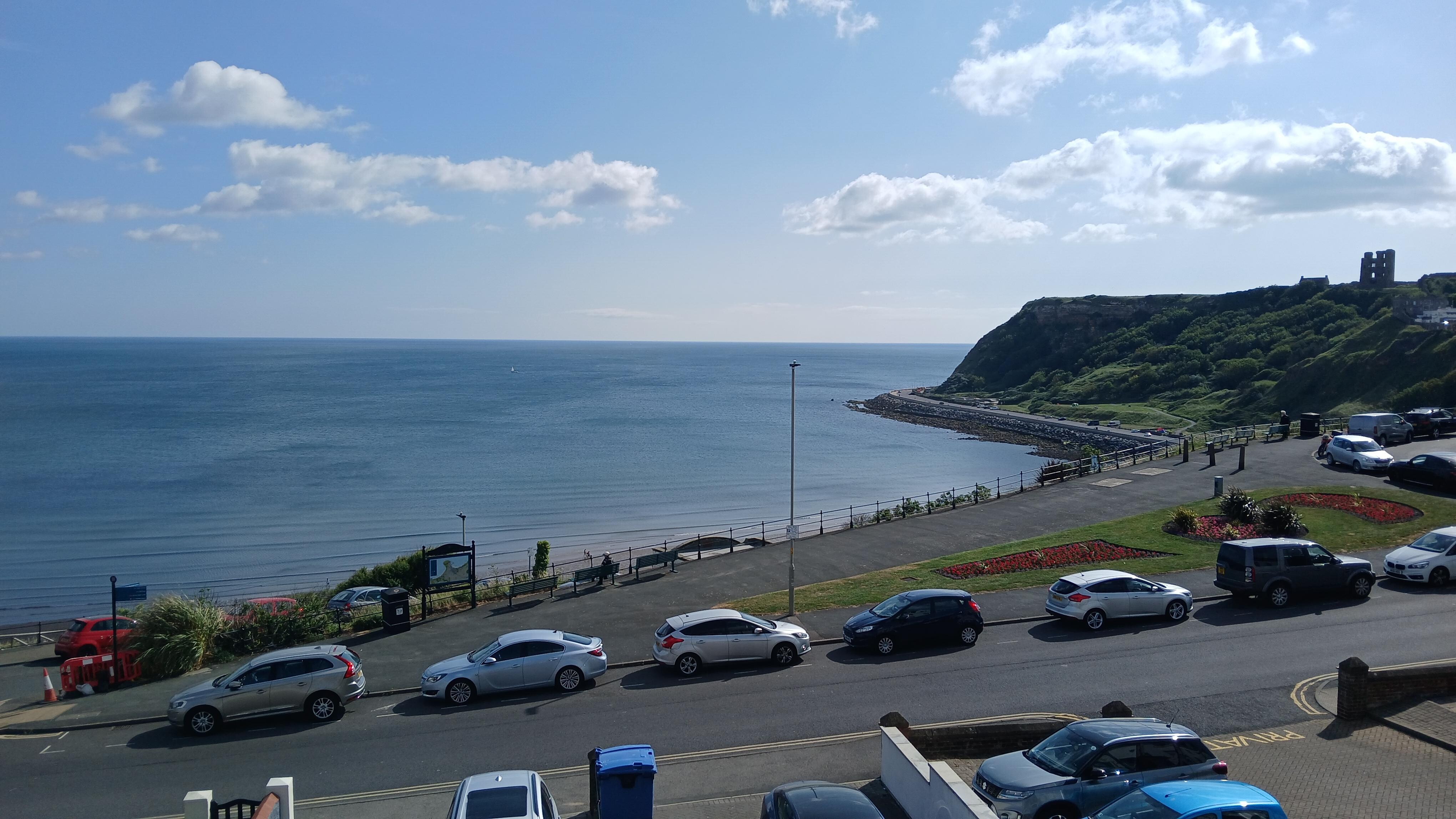 View from my single room.