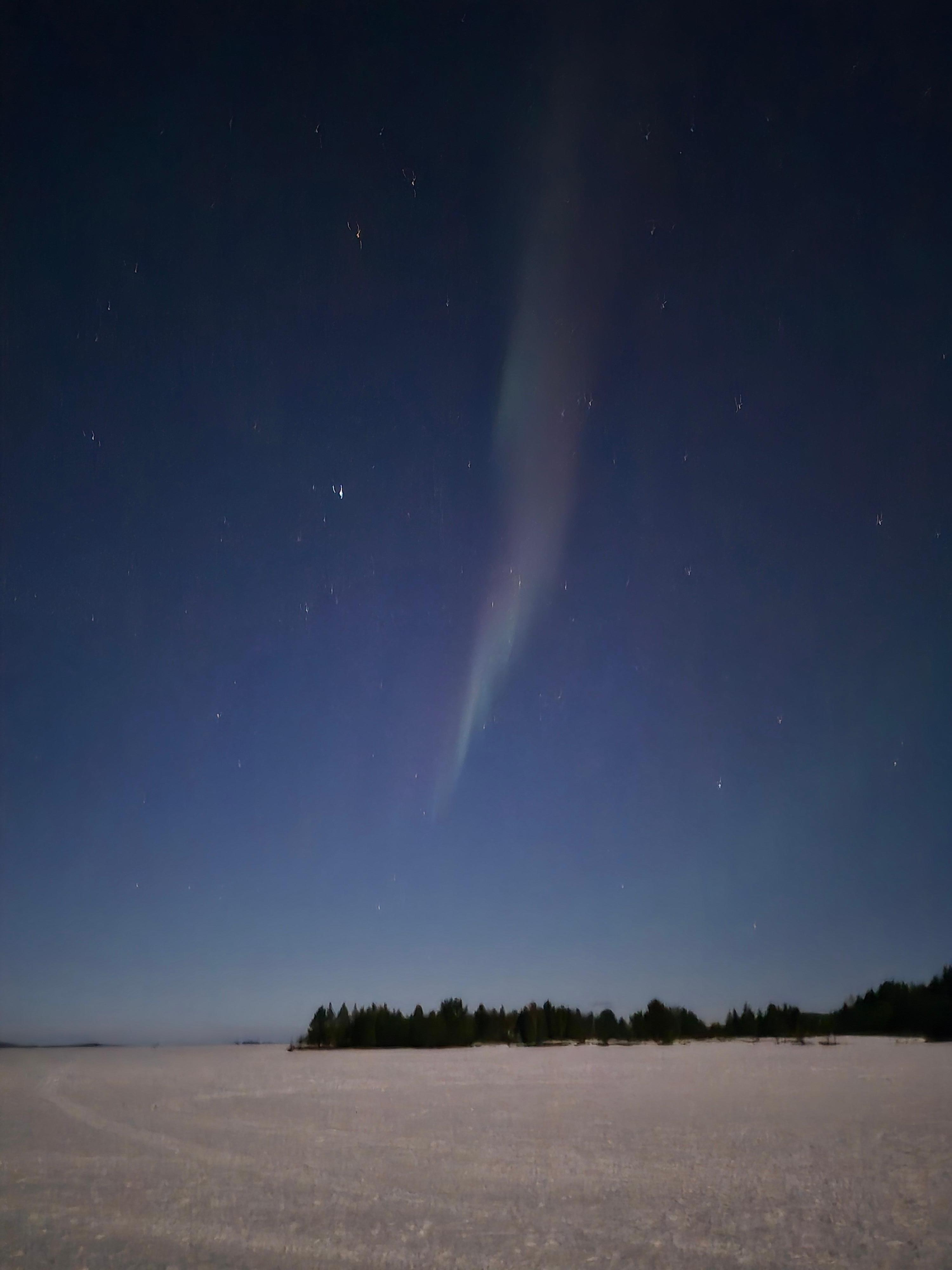 3日目も少しだけオ－ロラ観測出来ました