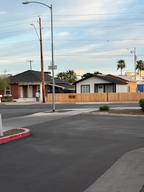 Neighborhood across from hotel