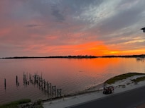 Sunset from the balcony